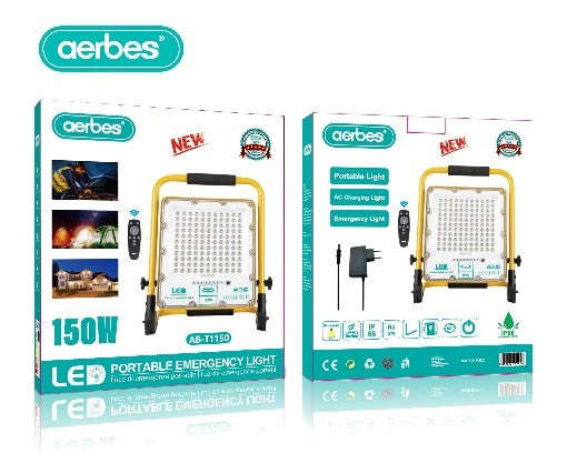 150W Portable Rechargeable LED Light