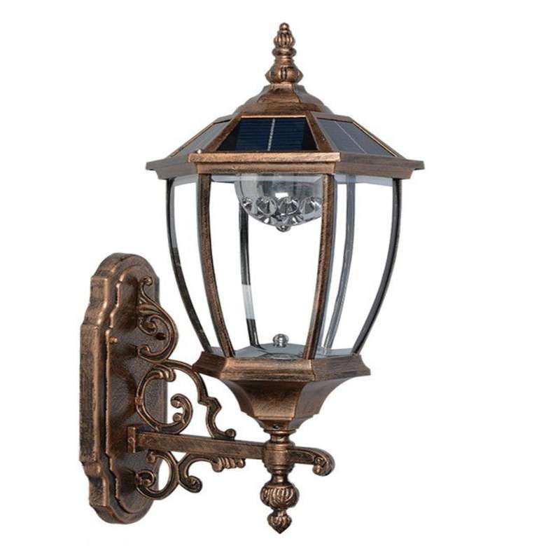 Solar Garden Wall Light - 3w