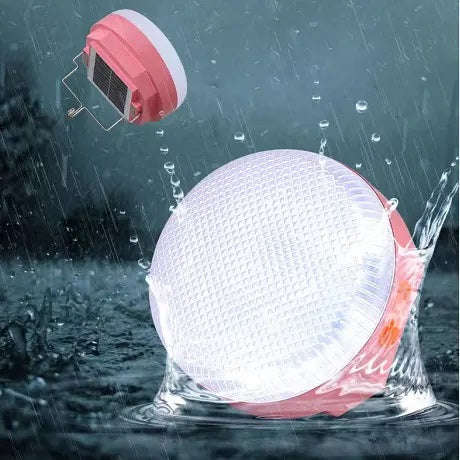 60W Solar Powered 49 LED Hanging Camping Light