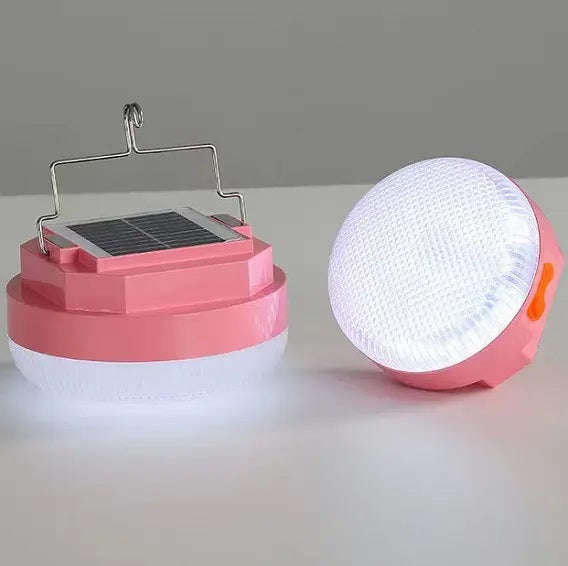 100W Solar Powered 76 LED Hanging Camping Light