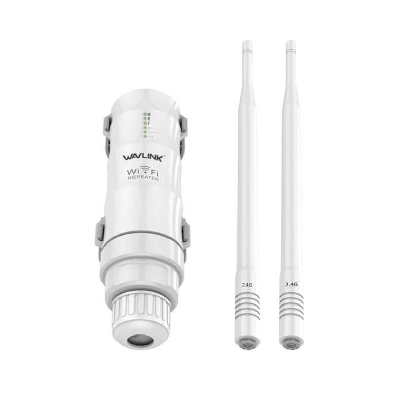 Wavlink Water-resistant Outdoor Router & Extender - White