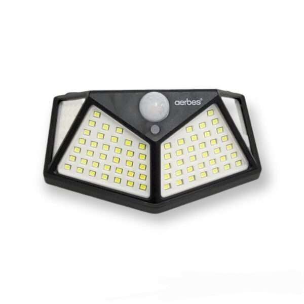 4 Sided Solar Powered Outdoor Light