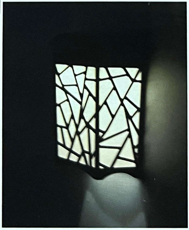 Solar Powered Decorative Wall Lamp RGB And Warm White