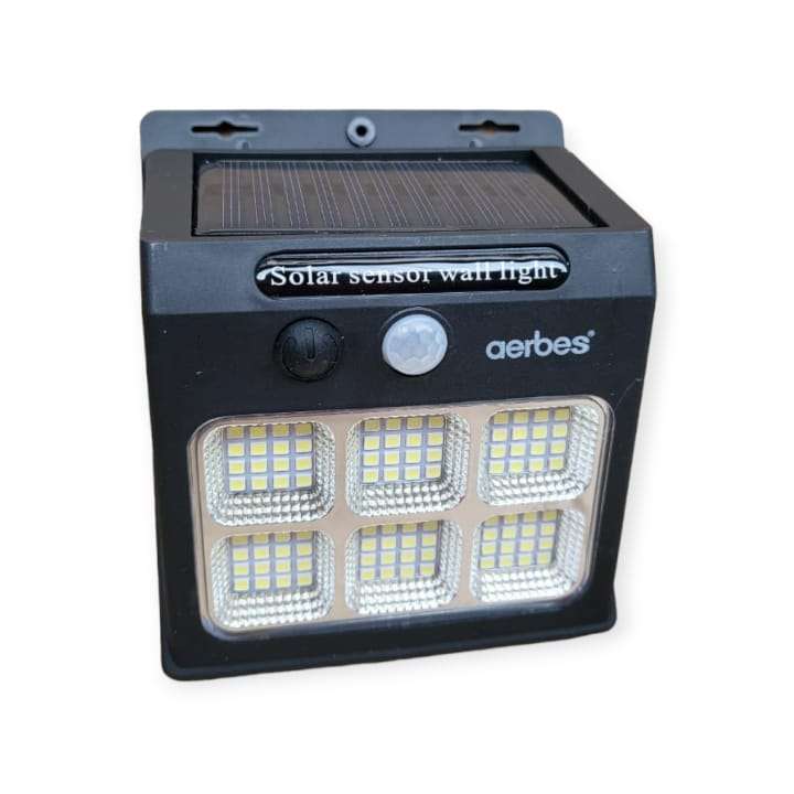 96 LED Solar Powered Sensor Wall Light