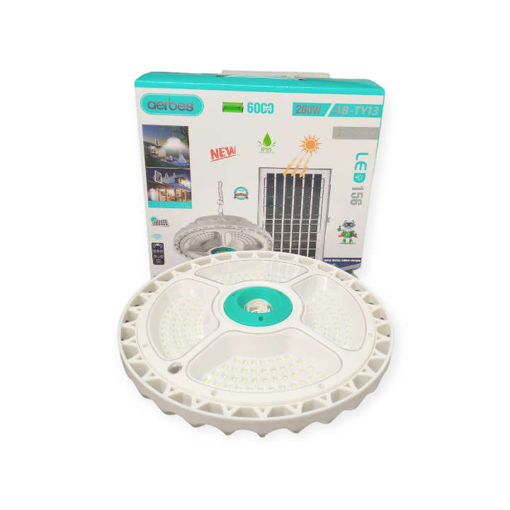 400W Solar Powered Ceiling Light With Remote Control