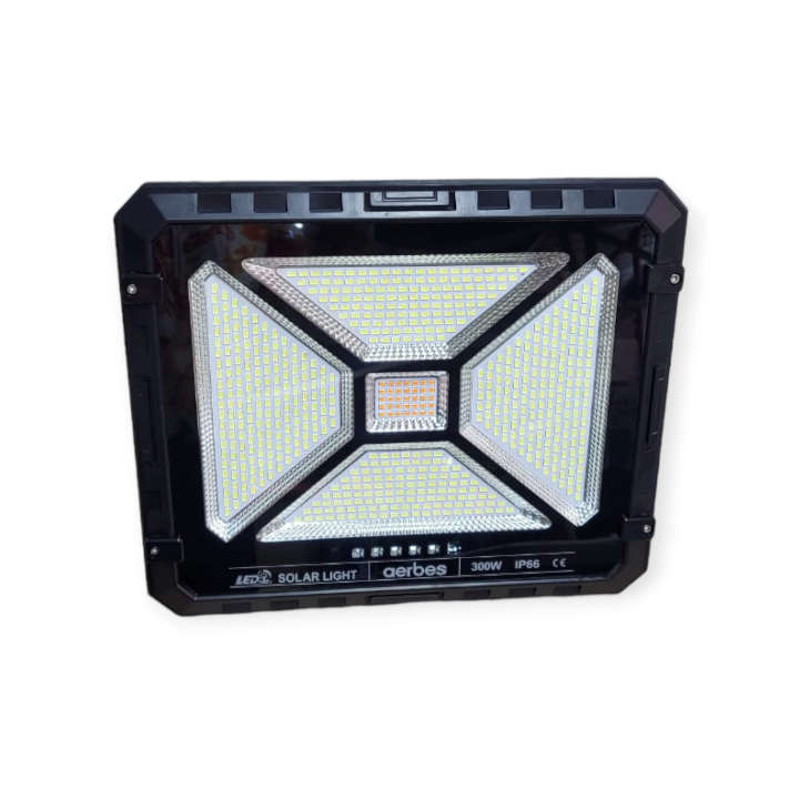 300W LED Solar Powered Mosquito Repellent Floodlight With Remote Control