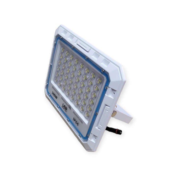100W Solar Powered LED Floodlight With Remote Control