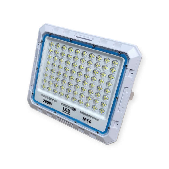 200W Solar Powered LED Floodlight With Remote Control