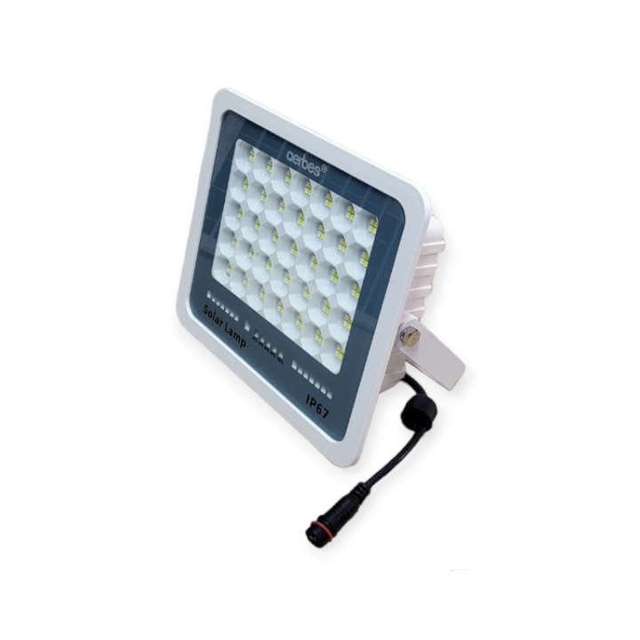 100W Solar Powered LED Floodlight With Remote Control