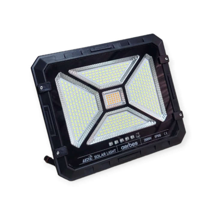 100W LED Solar Powered Floodlight With Mosquito Repellent
