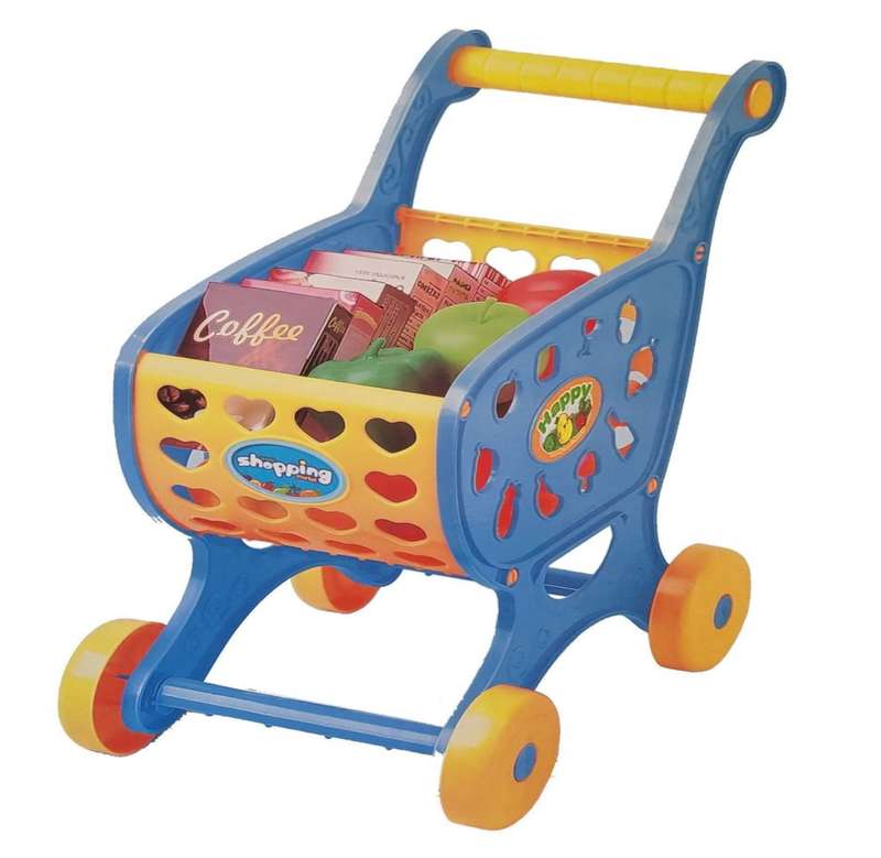 ZYS - Toy Shopping Cart Set - Childrens Toy Trolley