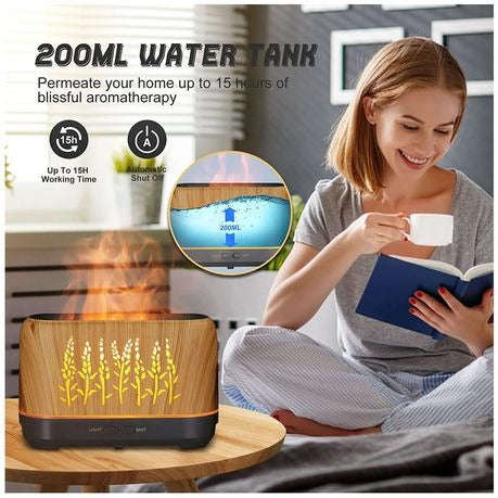 LED Fire Ambiance Humidifier