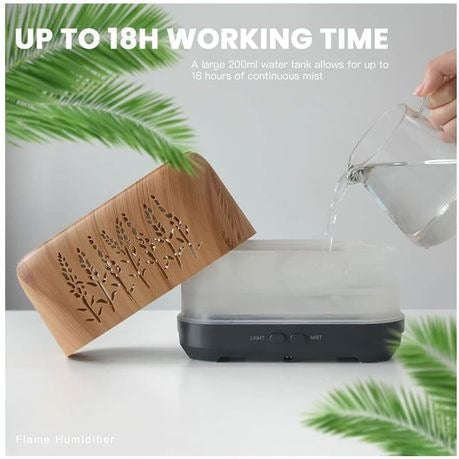 LED Fire Ambiance Humidifier