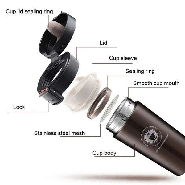 18-8 Stainless Steel Vacuum Insulation Cup 350ml