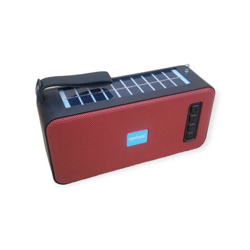 Solar Powered Multifunctional Wireless Bluetooth Speaker With LED Light