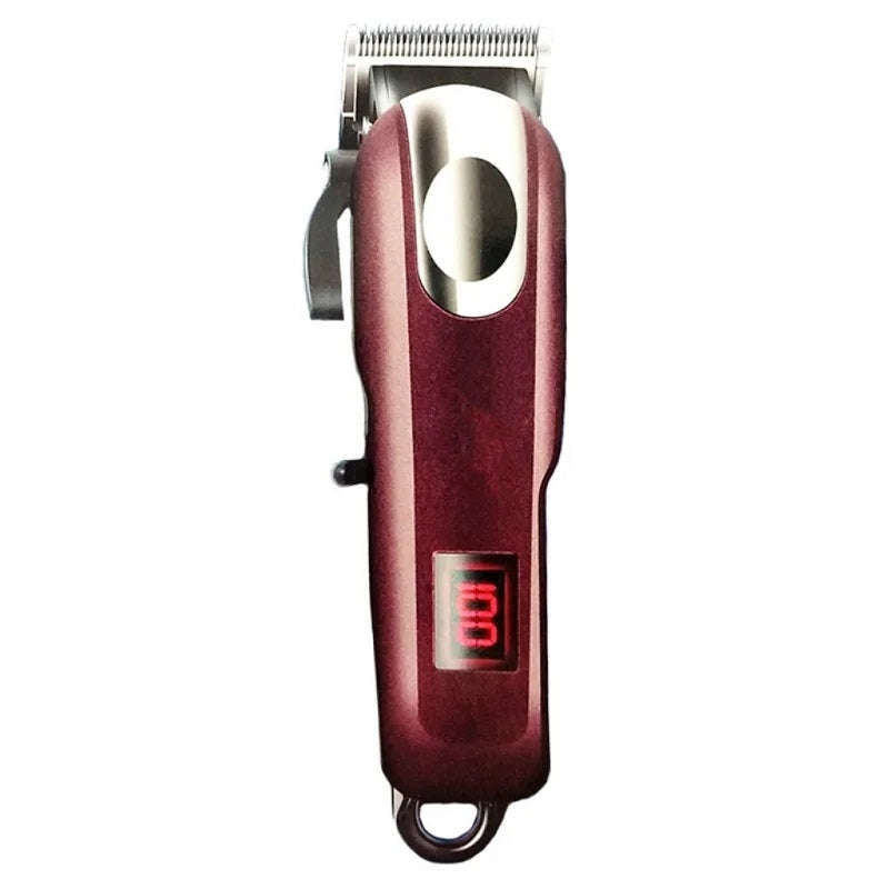 Rechargeable Hair Trimmer With LCD Display