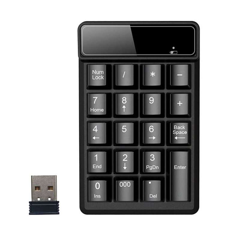 Andowl Wireless Number Keyboard 2.4 Ghz Wireless-Q811