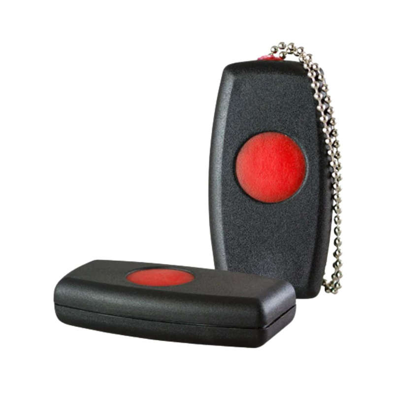 SHERLOTRONICS BIG BUTTON PANIC REMOTE WITH PENDANT CODE HOPPING 403MHZ