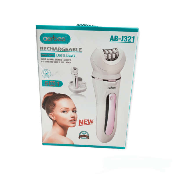 5-in-1 Electric Shaver I Massager I Foot Cleaner I Facial Cleaner