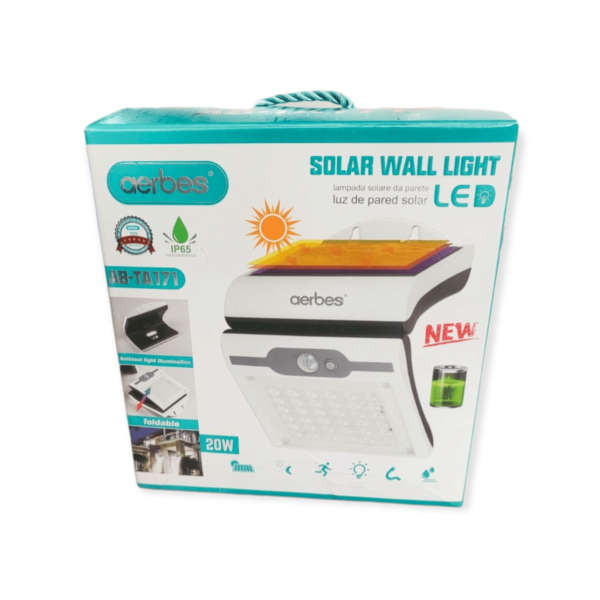 20W Solar Powered Wall Light