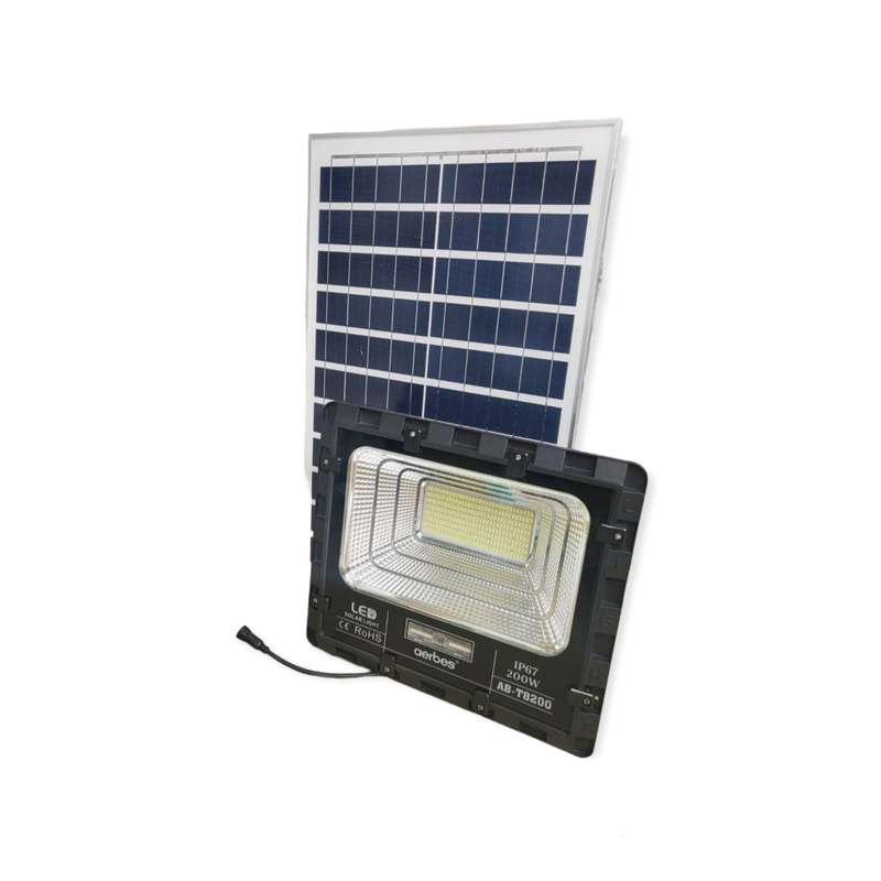 200W Solar Powered LED Floodlight