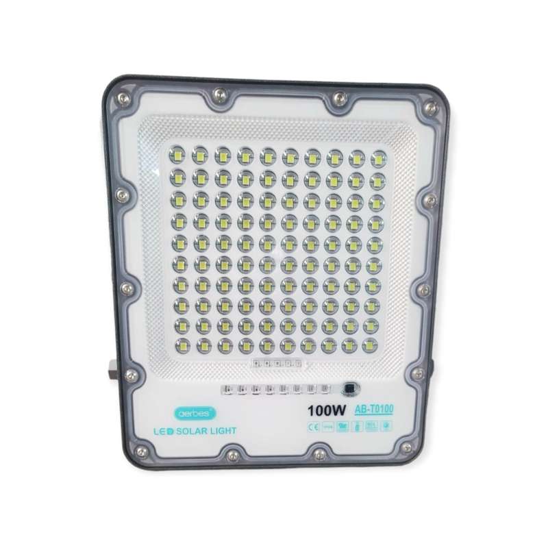 100W Solar Powered LED Floodlight