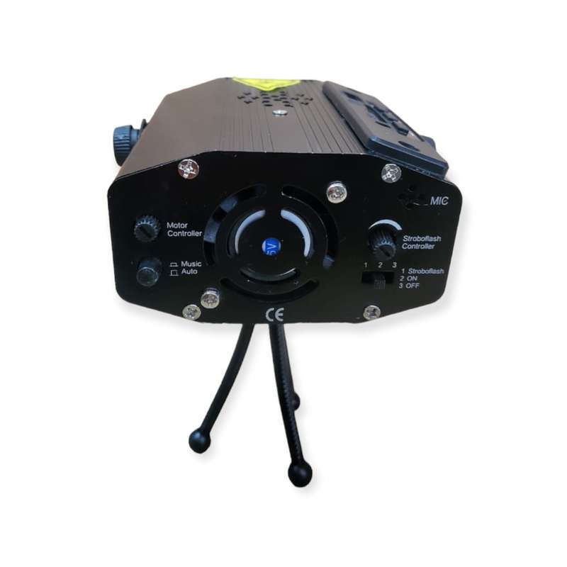 Speaker LED Mini Stage Lighting Projector With USB Port