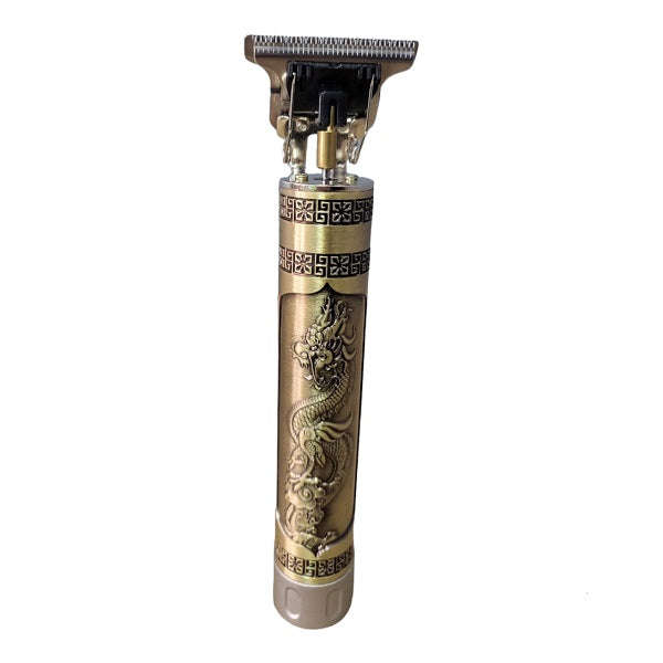 Gold Ceramic Dragon Electric Hair Clipper