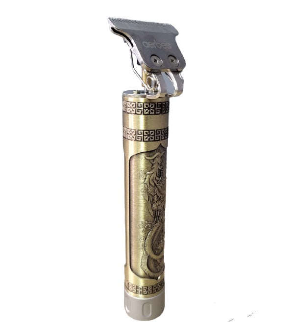 Gold Ceramic Dragon Electric Hair Clipper