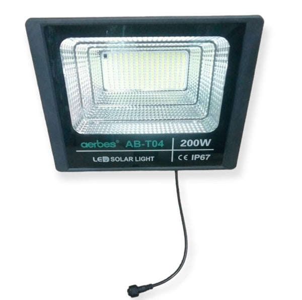 200W LED Solar Powered Floodlight With Remote Control