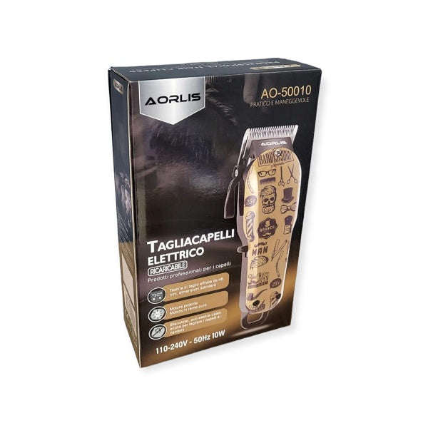 10W Rechargeable Retro Graffiti Hair Trimmer