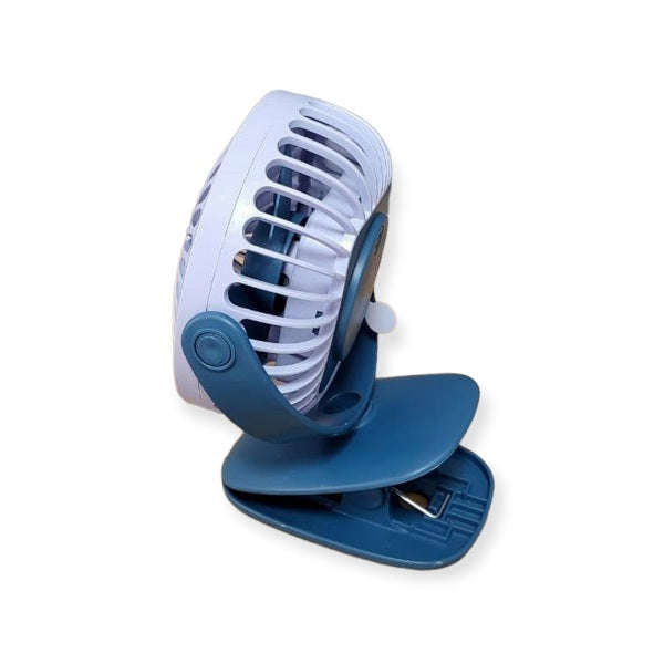 Rechargeable 360° Rotation Mini Fan With 800Mah Battery