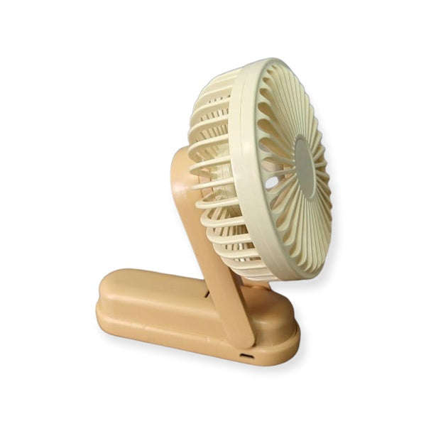 3 Levels Speed Mini Rechargeable Folding Fan