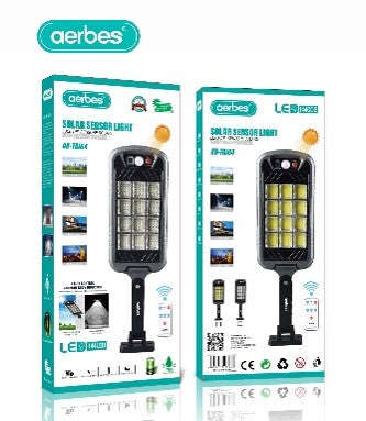 Outdoor 3 Mode Waterproof Solar Powered Sensor Street Light