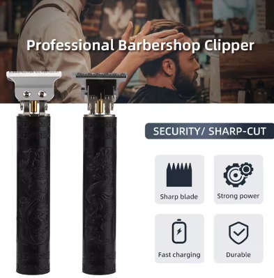 Black Dragon USB Rechargeable Electric Hair Trimmer