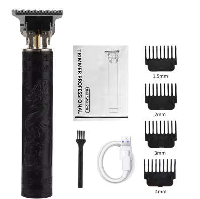 Black Dragon USB Rechargeable Electric Hair Trimmer