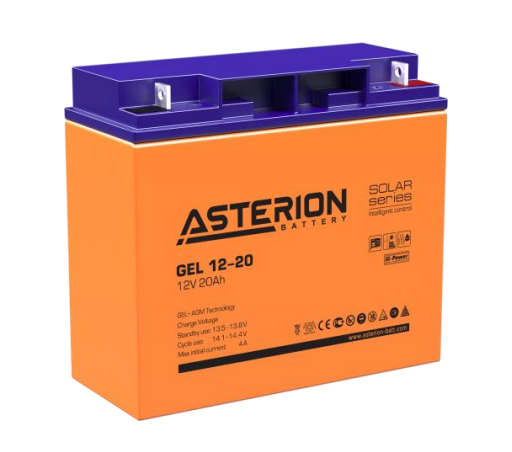 BATTERY - 20A/H RECHARGEABLE 12V GEL