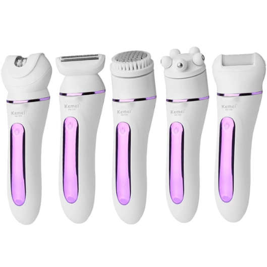 5-in-1 Electric Shaver I Massager I Foot Cleaner I Facial Cleaner