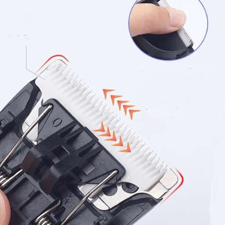 AB- J30 (2 In 1) Electric Hair Clipper With Nose Hair Trimmer