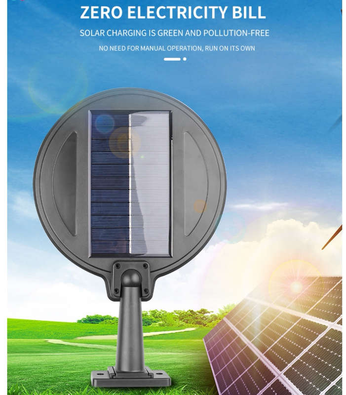 Solar Powered LED +Cob Light