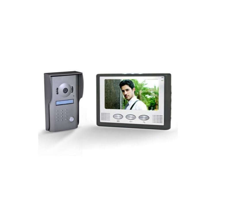 Wired Video Doorphone With 7" Color Monitor