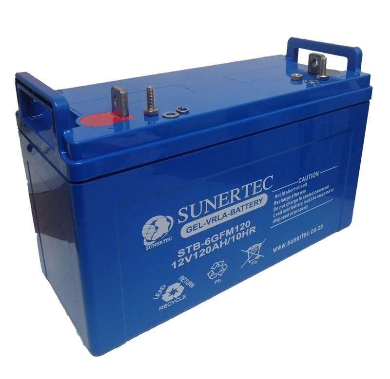 12V 120AH Gel Battery Sunertec