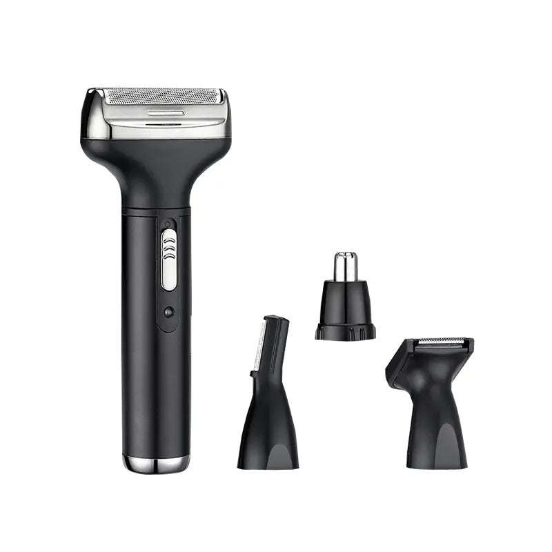 Rechargeable 4-In-1 Mens Shaving Grooming Kit