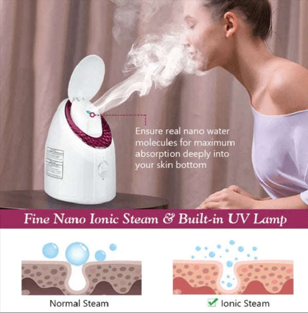 Thermal Nano Spray Facial Skin Cleansing Steamer