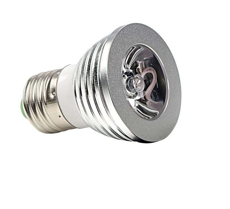 5W RGB LED E27 Bulb Light With Remote Control