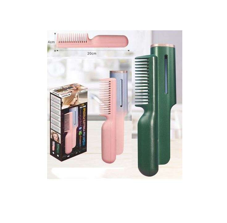 Rechargeable Portable Ceramic Heated Comb Iron