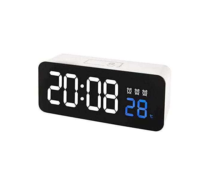 Rechargeable 1200mah Digital Alarm Clock