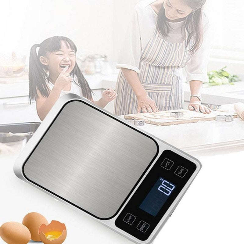 10kg/0,01g Aluminium Steel Scale