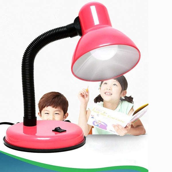 Desk Lampshade With Flexible Hose Neck And E27 Bulb Holder