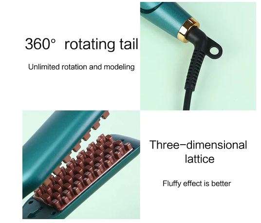 Fluffy Corn Iron Hair Curler With LCD Screen